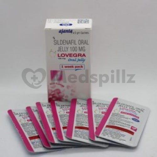 Lovegra Oral Jelly (Rose Flavour)