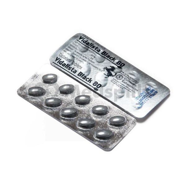 Vidalista Black 80 mg (Black Tadalafil)