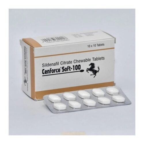Cenforce Soft 100 mg tablets pack and blister