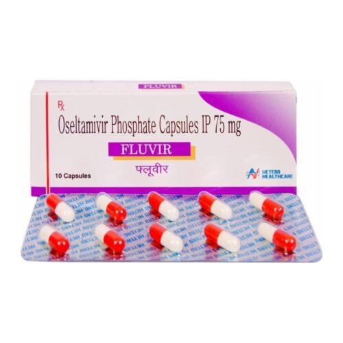 Oseltamivir 75 mg tablets pack and blister