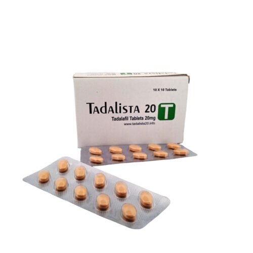 Tadalista 20 mg Tadalista 20 mg tablets pack and blister