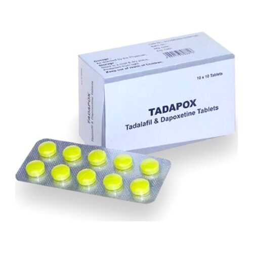 Tadapox Tadapox tablets pack and blister