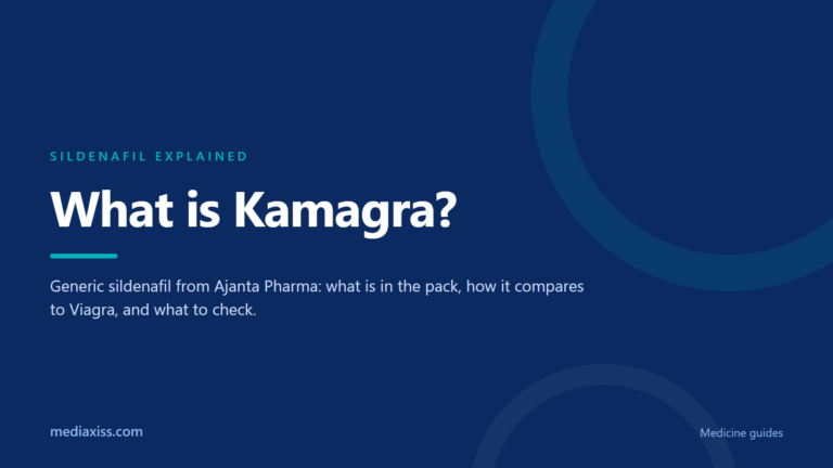 What Is Kamagra? An Honest Answer Before You Buy